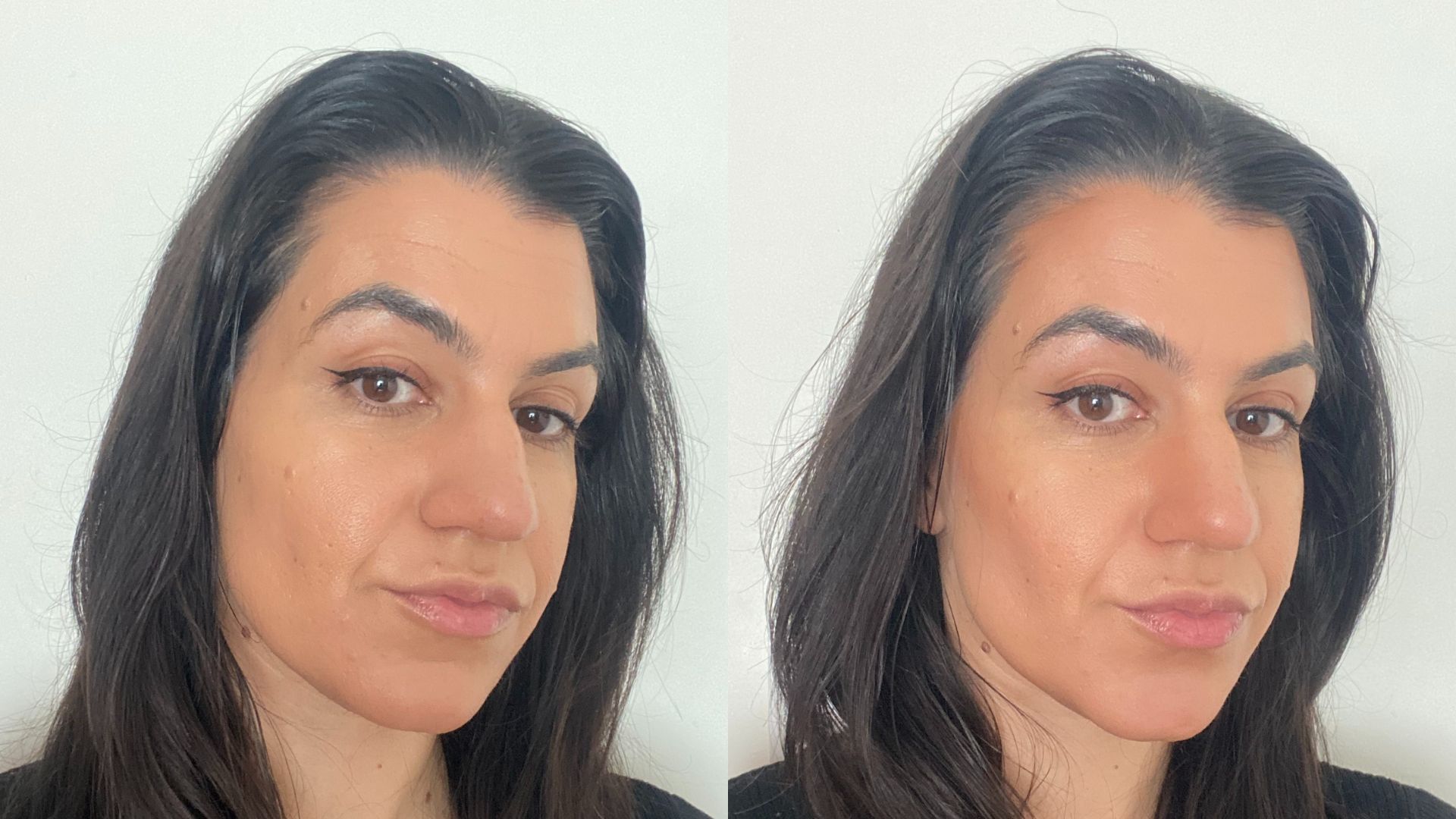 Vanessa's Westman Atelier Face Trace Contour Stick Before And After | Space NK Vanessa's Westman Atelier Face Trace Contour Stick Before And After | Space NK